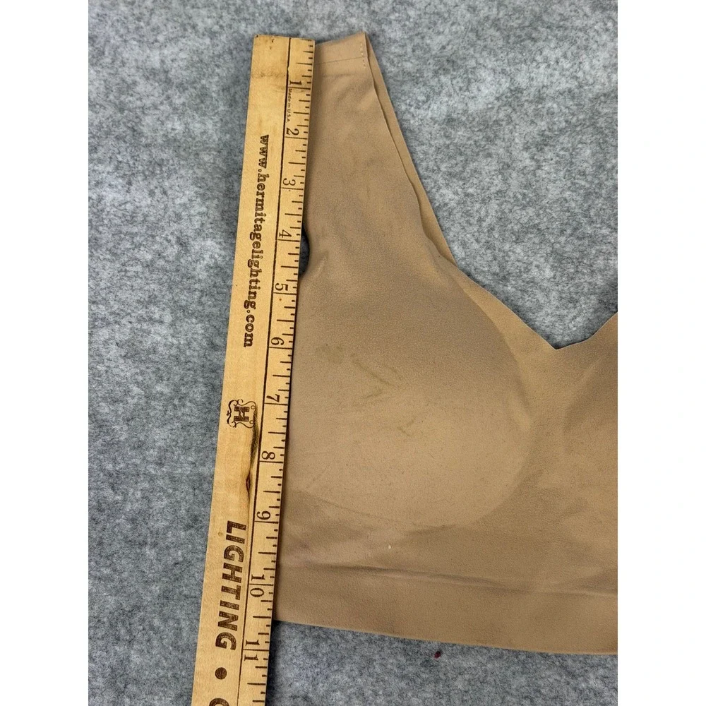 Soma Enbliss Bralette Tan Nude Wireless Seamless Bra Size S Small Q1 RN79984‎